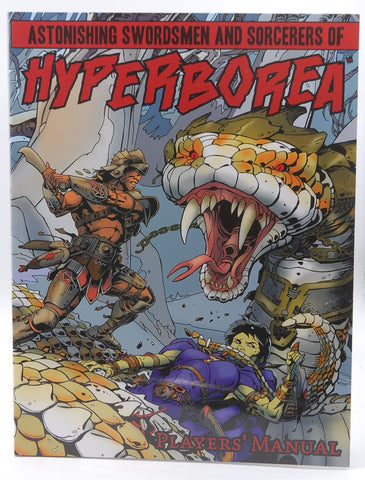 Astonishing Swordsmen and Sorcerers of Hyperborea Players' Manual VG, by Talanian
