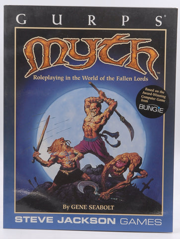 GURPS Myth (GURPS: Generic Universal Role Playing System), by Seabolt, Gene