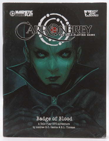 Carbongrey RPG Badge of Blood, by Staff