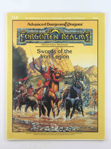 AD&D I14 Swords of the Iron Legion Complete, by Williams  