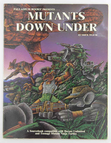 Palladium RPG Mutants Down Under VG, by Erick Wujcik  