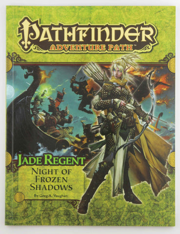 Pathfinder Adventure Path: Jade Regent Part 2 - Night of Frozen Shadows, by Vaughan, Greg A.  