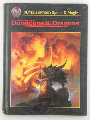 Player's Option: Spells and Magic (Advanced Dungeons & Dragons, First Printing, Rulebook/2163), by David O. Miller, Richard Baker  