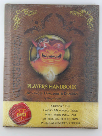 AD&D Players Handbook Gygax Memorial Fund Limited SW, by Gary Gygax  