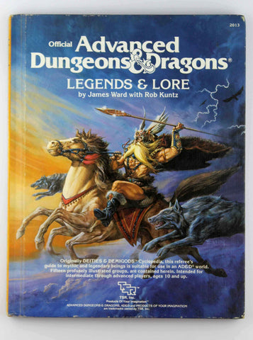 AD&D Legends & Lore G+, by Ward  