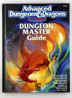 AD&D 2e Dungeon Master's Guide VG+, by David Zeb Cook  