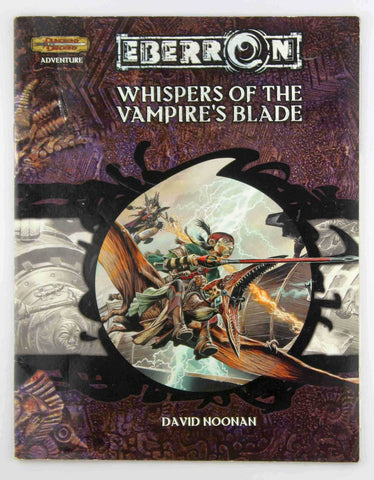 D&D Whispers of the Vampire's Blade Eberron, by Noonan  