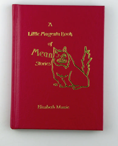 The Little Magenta Book Of Mean Stories, by Massie, Elizabeth Signed 