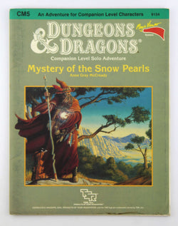 D&D CM5 Mystery of the Snow Pearls w/Viewer, by McCready  