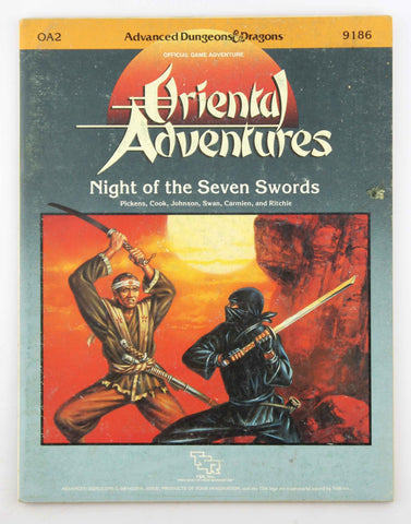 AD&D OA2 Night of the Seven Swords, by Pickens, et al  