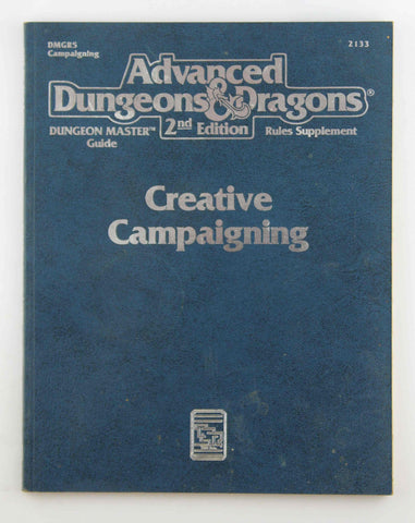 AD&D 2e Creative Campaigning, by Pryor, et al  