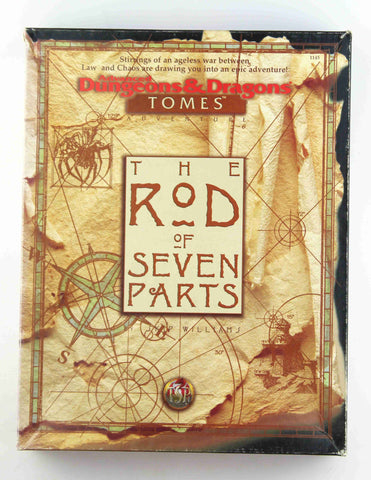 AD&D Tomes The Rod of Seven Parts VG, by Various  