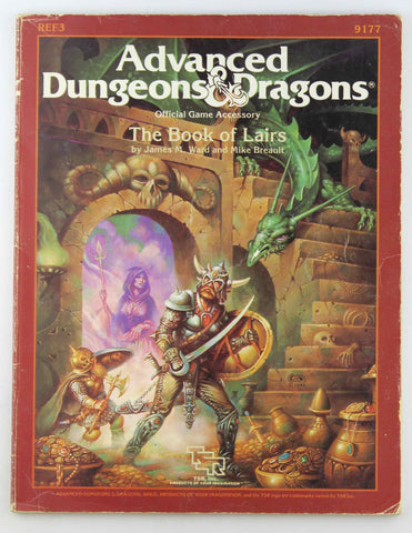 AD&D THe Book of Lairs G+, by Various  