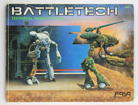 Battletech Technical Readout 3025 Fair+, by Various  