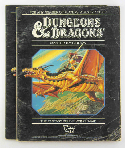 D&D BECMI Master Rulebooks, by Gygax, Arneson, Mentzer  