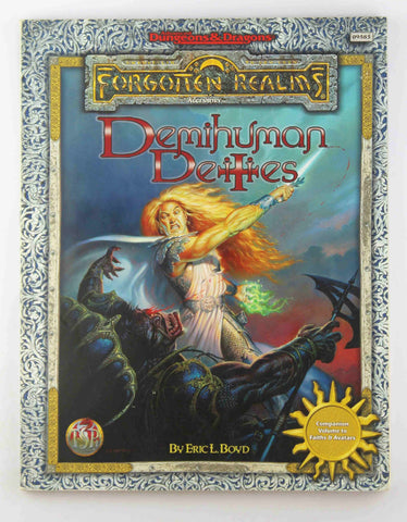 AD&D 2e Demihuman Deities Forgotten Realms VG, by Boyd  