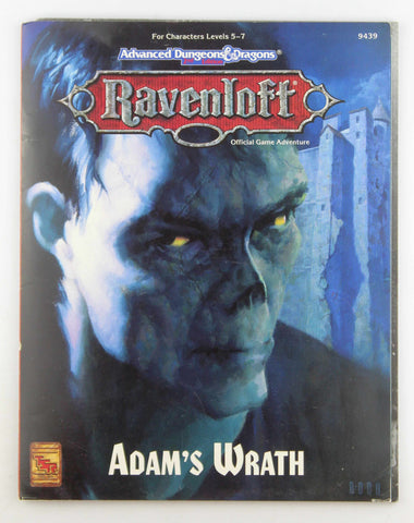 AD&D 2e ravenloft Adam's Wrath, by Lisa Smedman  