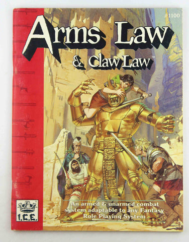 Arms Law & Claw Law ICE RPG, by Various  