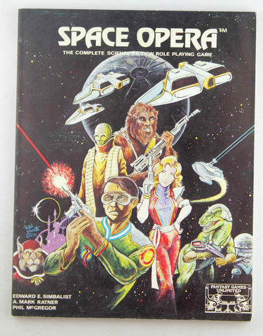 Space Opera Complete Sci Fi RPG, by Simbalist, et al  