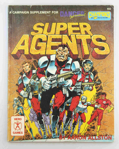 Champions RPG Super Agents, by Allston  