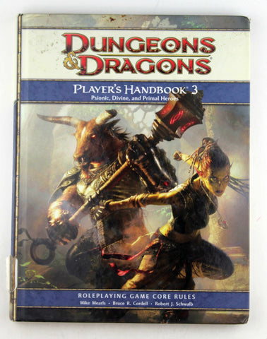 D&D 4e Player's Handbook 3 Fair, by Mearls, et al  