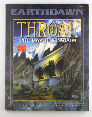Throal: The Dwarf Kingdom (Earthdawn Roleplaying), by   