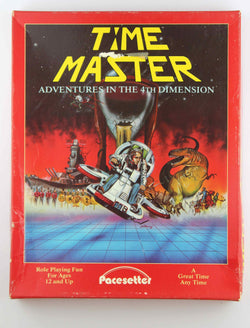 Time Master - Adventures in the 4th Dimension - (boxed game; complete), by Acresm Mark; et. Al. (eds.)  