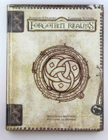 D&D 3rd Ed Forgotten Realms Campaign Setting w/Map, by Various  