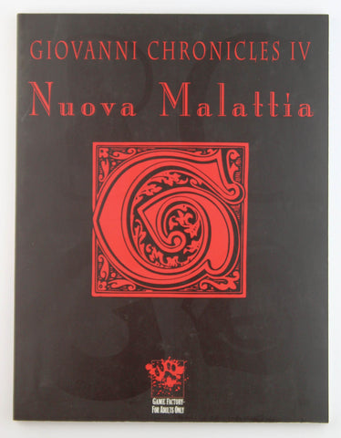Giovanni  Chronicles IV:  Nuova Malattia (Vampire: The Masquerade), by McFarland, Matthew, Grove, Heather  