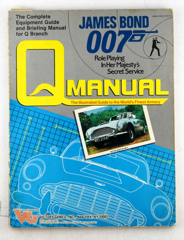 Q Manual (James Bond 007 role playing game), by Gorden, Greg  