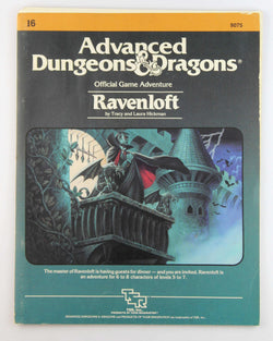 AD&D I6 Ravenloft G+ Minor Stain, by Tracy HIckman, Laura Hickman  