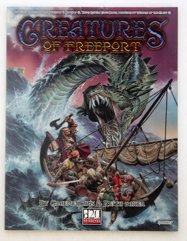 Creatures of Freeport (d20 3.0 Fantasy Roleplaying), by Graeme Davis,Keith Baker  
