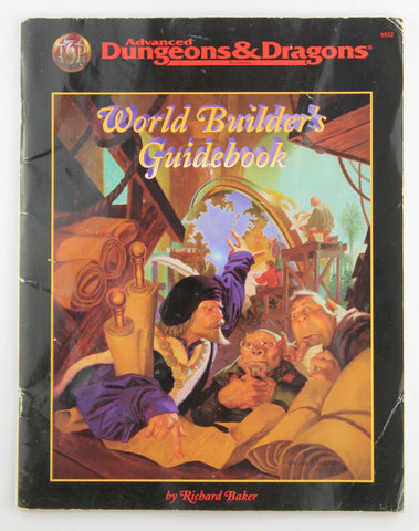 World Builder's Guidebook (Advanced Dungeons & Dragons), by Baker, Richard L.  