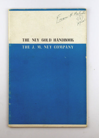 THe Ney Gold Handbook, by JM Ney Company  