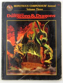Monstrous Compendium Annual, Vol. 3 (Advanced Dungeons & Dragons, Accessory/2166), by   