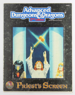 Priest's Screen/Screen and Reference Material (Advanced Dungeons & Dragons, 2nd Edition), by Cook, David  
