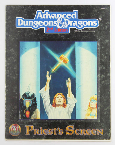 Priest's Screen/Screen and Reference Material (Advanced Dungeons & Dragons, 2nd Edition), by Cook, David  