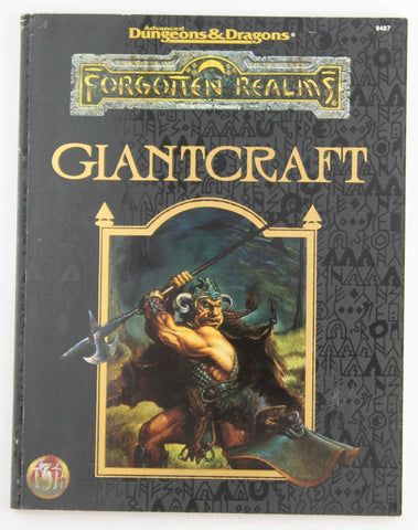 AD&D 2e Giantcraft Forgotten Realms, by Ray Winninger  