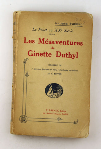 Les Mesaventures de Ginette Duthyl, by Maurice D'Apinac, G Topfer  