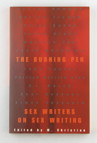 The Burning Pen: Sex Writers on Sex Writing, by   First Edition