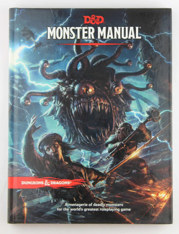 Monster Manual (D&D Core Rulebook), by Wizards RPG Team  