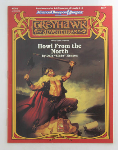 AD&D 2e Howl from the North Greyhawk, by Dale Slade Henson  