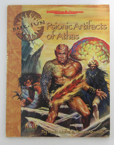 AD&D 2e Psionic Artifacts of Athas Dark Sun, by Melka, Nesmith  