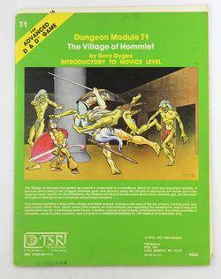 AD&D The Village of Hommlet T1, by Gary Gygax  