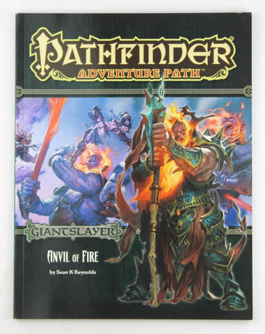 Pathfinder RPG Anvil of Fire Giantslayer, by Reynolds  