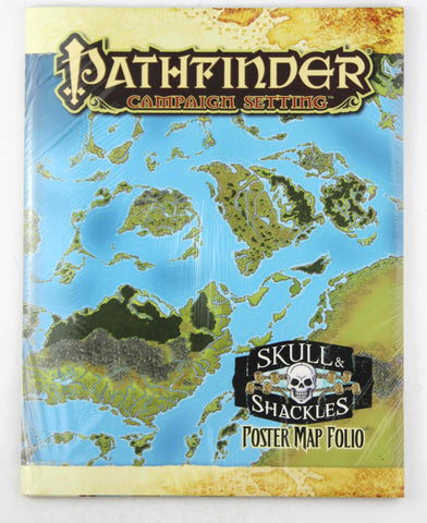 Pathfinder Skull & Shackles Poster Map Folio SW, by Various  