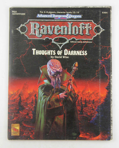 AD&D 2e Thoughts of Darkness Ravenloft 9364, by Wise  