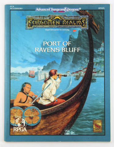 AD&D 2e Port of Ravens Bluff Forgotten Realms, by Rabe, Williams  