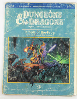 D&D Temple of the Frog (DA2), by Dave L. Arneson & David J. Ritchie  