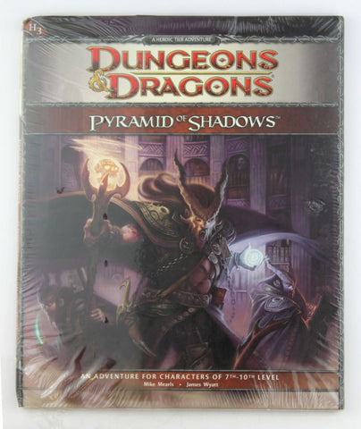 D&D 4e Pyramid of Shadows VG+, by Mearls, Wyatt  
